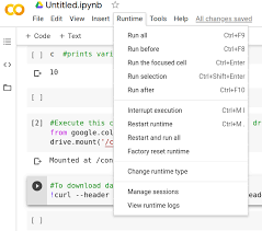 google colab machine learning