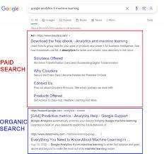 organic search results